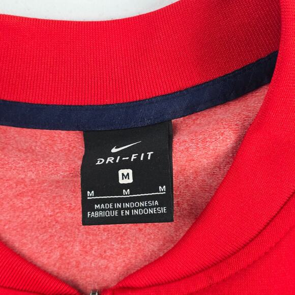 Nike Dri-FIT University of Arizona Wildcats 1/4 Zip Pullover Jacket Red Men’s Me - Picture 7 of 10